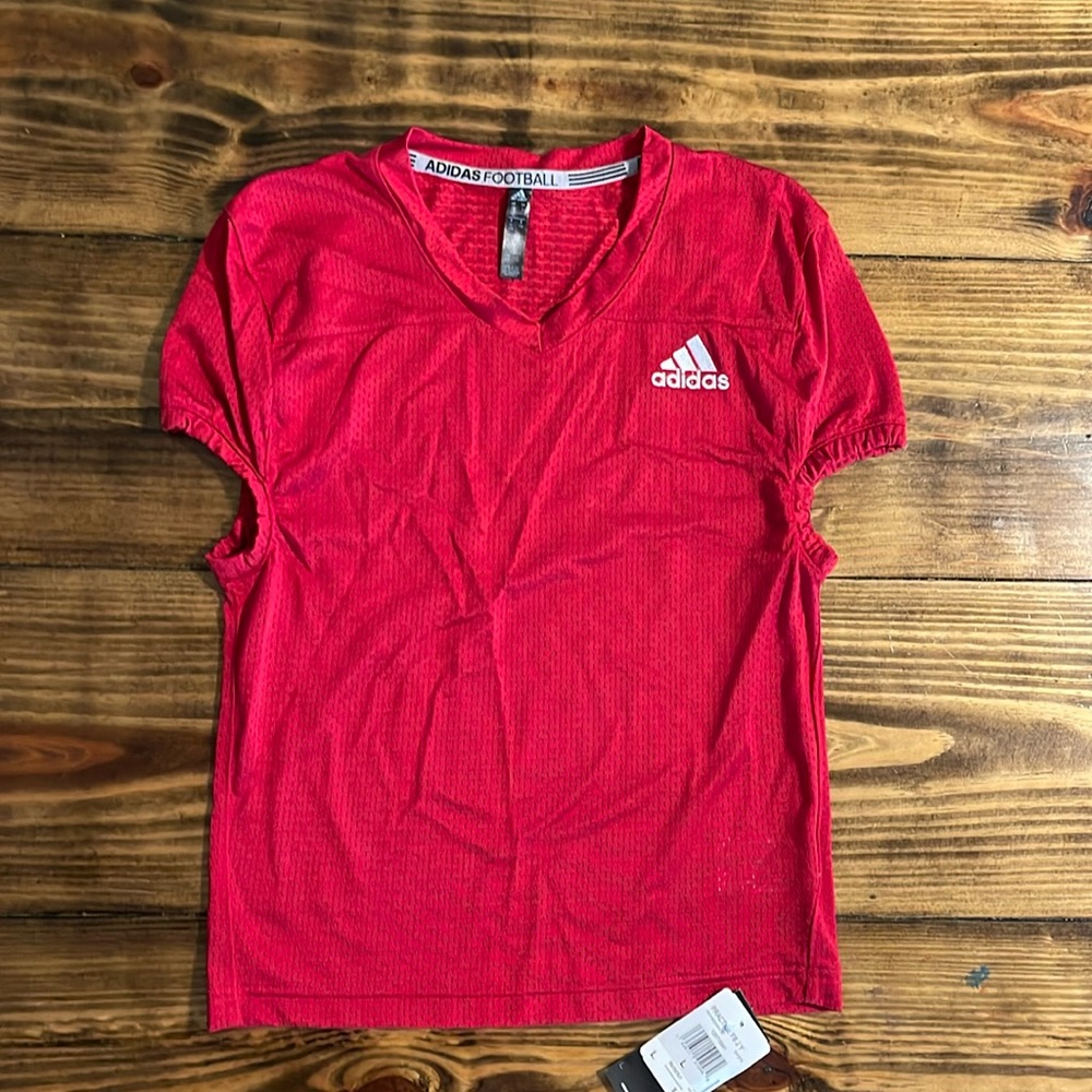 ADIDAS FOOTBALL JERSEY YOUTH LARGE. (New)